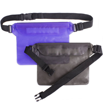 Trendy Waterproof Clear Lightweight PVC Waist Bag